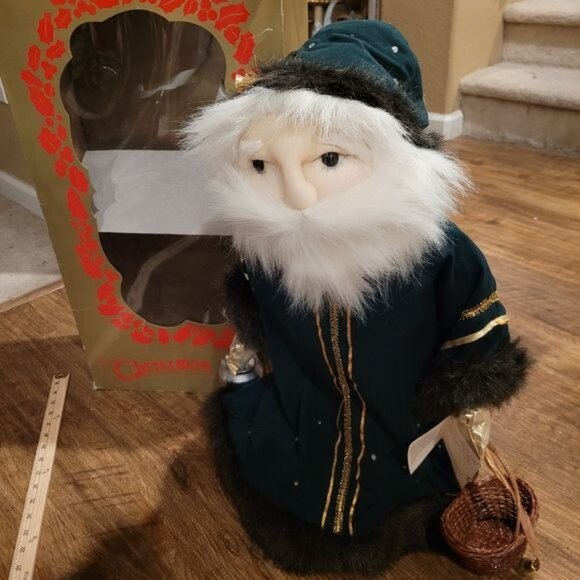 Vintage 1990 Christmas Santa Europe European holiday home decor decoration - Picture 9 of 10